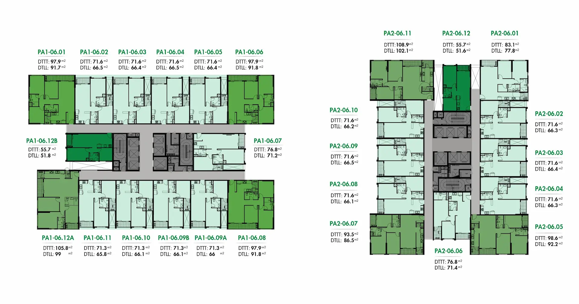mat-bang-the-park-avenue-dien-hinh